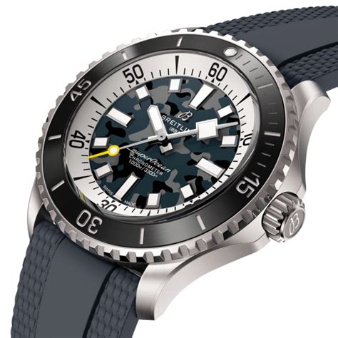 bracelet caoutchouc breitling superocean|breitling supercoean automatic.